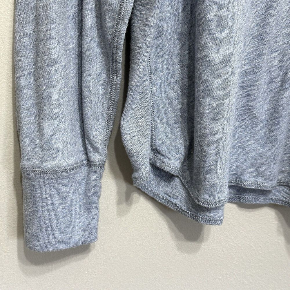 Gap‎ Athletic Fit Henley Shirt Men's XXL Blue Long Sleeve Comfort Casual - Picture 4 of 8